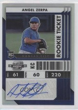 2022 Chronicles Contenders Rookie Ticket Optic Holo Prizm Angel Zerpa Auto 0i8b