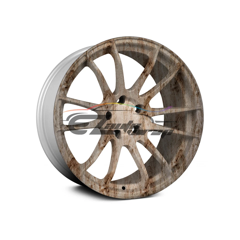 Película hidrográfica 19"x38" inmersión hidráulica transferencia de agua impresión de grano de madera #04 Foto 2 de 4