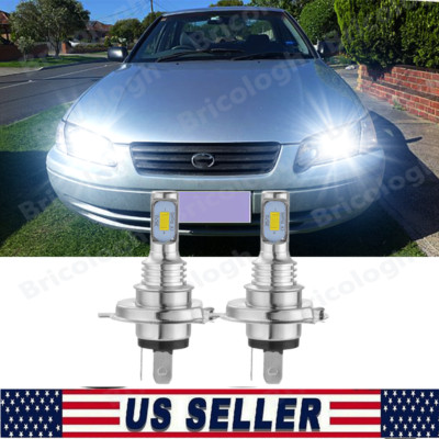 For Toyota Camry 1998-1999 9003 H4 LED Headlight Kit Light Bulbs High Low Beam