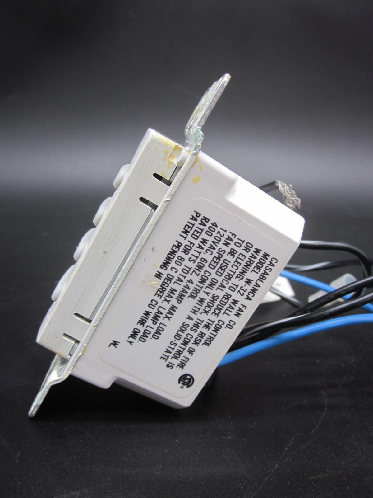 CASABLANCA Ceiling Fan W32 W32 InteliTouch Wall Control Switch