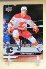 2023-24 Upper Deck Extended Base #522 Adam Ruzicka - Calgary Flames
