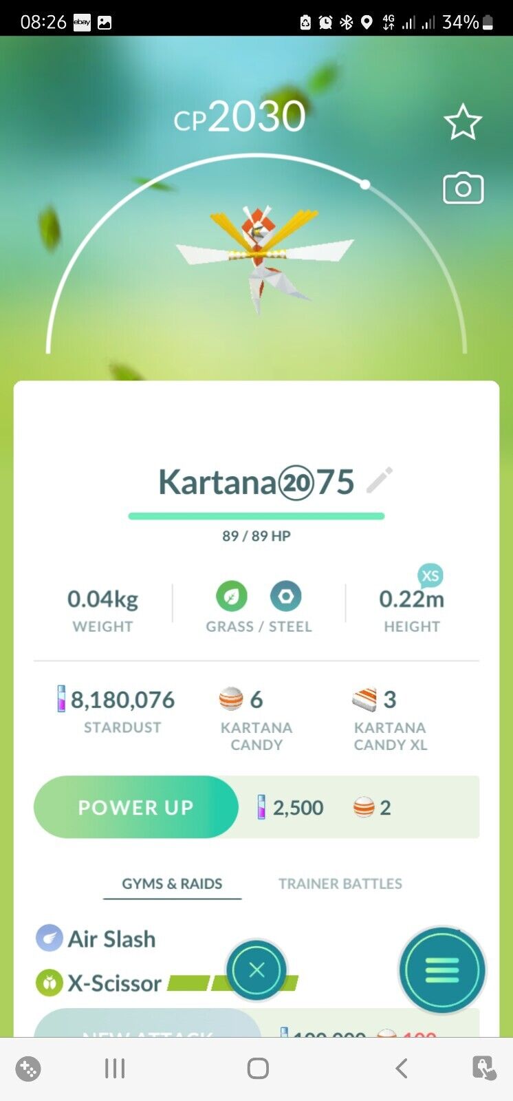 Kartana  Pokédex