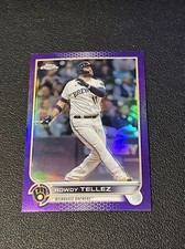 2022 Chrome Update Base Purple #USC86 Rowdy Tellez - Milwaukee Brewers
