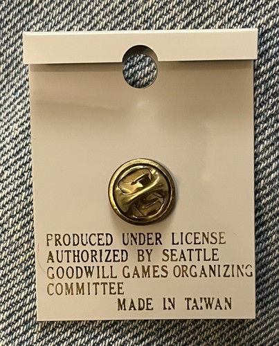 Pin de remo ~ 1990 Goodwill Games en Seattle, EE. UU. ~ Edición de lote antiguo en tarjeta ~ paquete de fábrica - Imagen 4 de 4