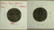 Netherlands East Indies 1 Cent Copper Coin 1901, Combined Shipping