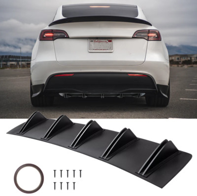 Diffusor Heckdiffusor Stoßstange Heckspoiler Heckansatz Für Tesla Model Y