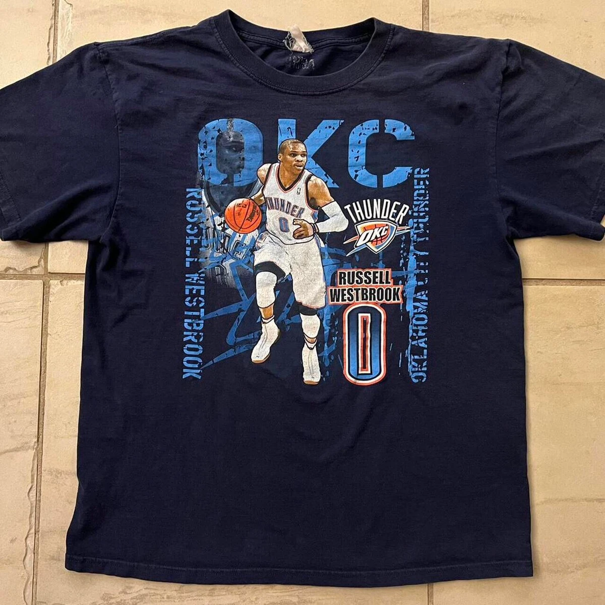 Russell Westbrook Oklahoma City NBA T-shirt – RetroStar Vintage