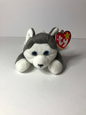 TY Beanie Baby Rare Retired Original Mint Condition 1996 Nanook Dog
