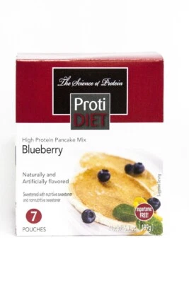 PROTIDIET Proti Diet High Protein Blueberry Pancake For Diet and Weight Loss