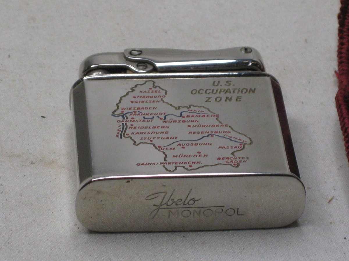珍しい ZONE OCCUPATION U.S. vintage Fbelo soft w/ lighter Monopol オイルライター