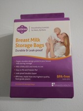 FAIRHAVEN HEALTH MILKIES BREAST MILK STORAGE BAGS 50 EACH BOX UNOPENED BAGS