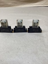 (Lot Of 3) Omron MY2N Relays 24VDC #721PT39FML