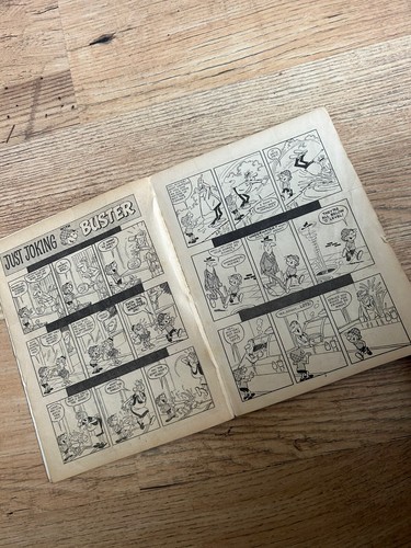 Vintage - Buster Book Of Gags 1970 - Rare See Pictures Classic Comic Book Annual - Bild 6 von 6