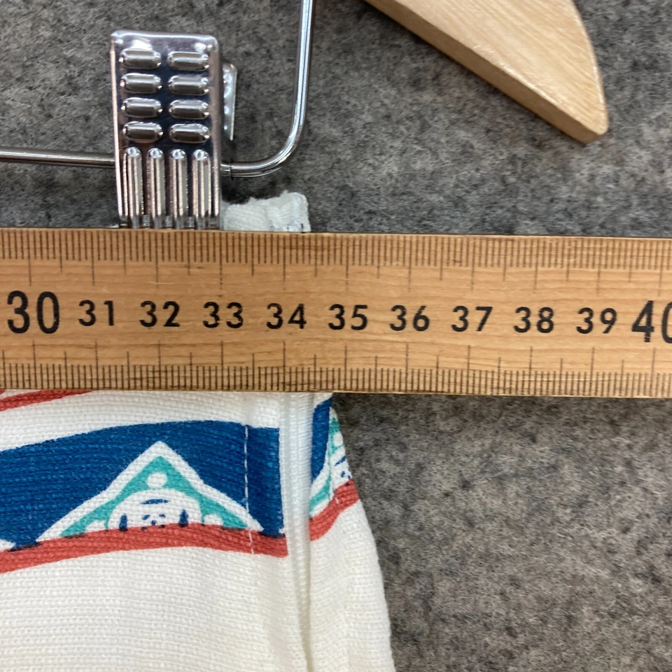 NEW Minkpink Womens Shorts Size XS Extra Small White Aztec High Waist 44706 — 第 3/4 张图片