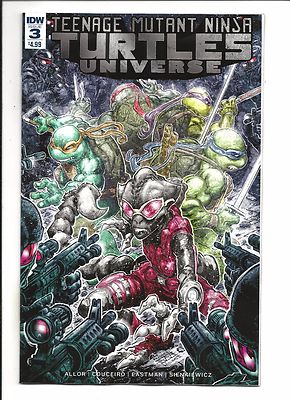 Teenage Mutant Ninja Turtles Universe # 3 IDW Regular Cover (2016) NM New