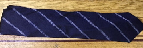 Vtg Giorgio Armani Classico  Men Tie Italy Blue Silk 3.5 In X 59 In - Picture 6 of 6
