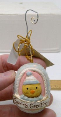 Greg Guedel for Bethany Lowe Designs Spring Greetings Easter Ornament