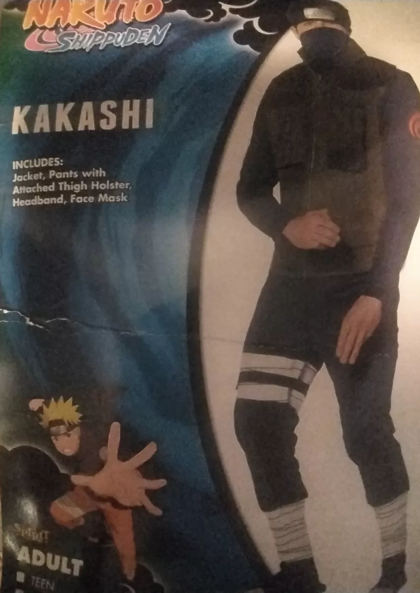  Spirit Halloween Adult Kakashi Naruto Costume - L : Clothing,  Shoes & Jewelry