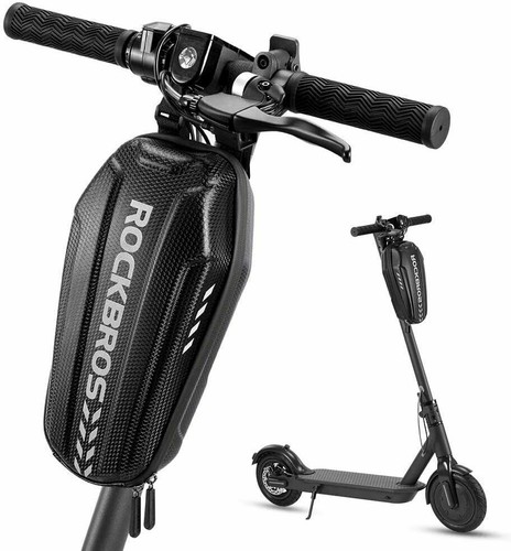 ROCKBROS Scooter Storage Front Hanging Bag Waterproof Scooter Handlebar EVA Pack