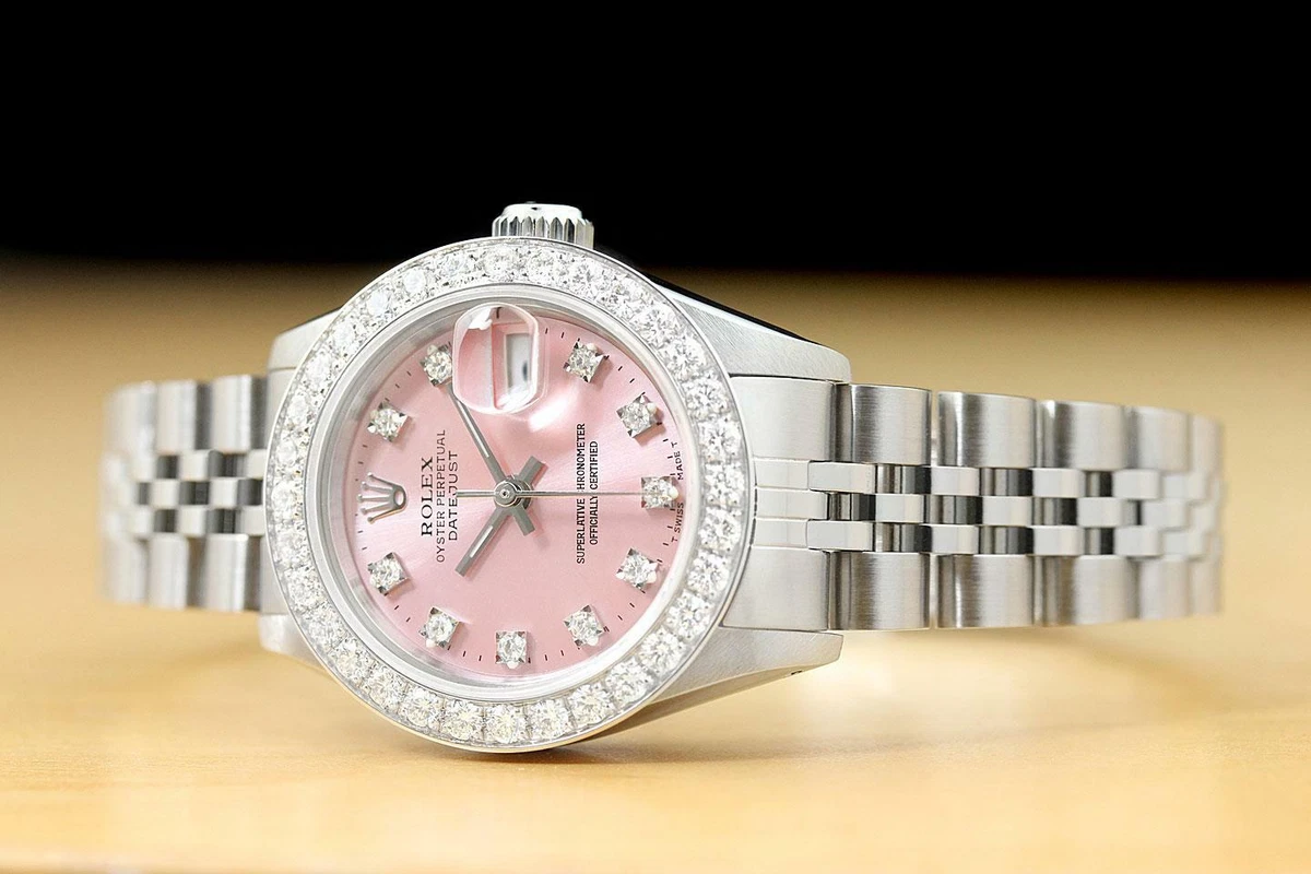 Ladies rolex shop datejust diamond dial