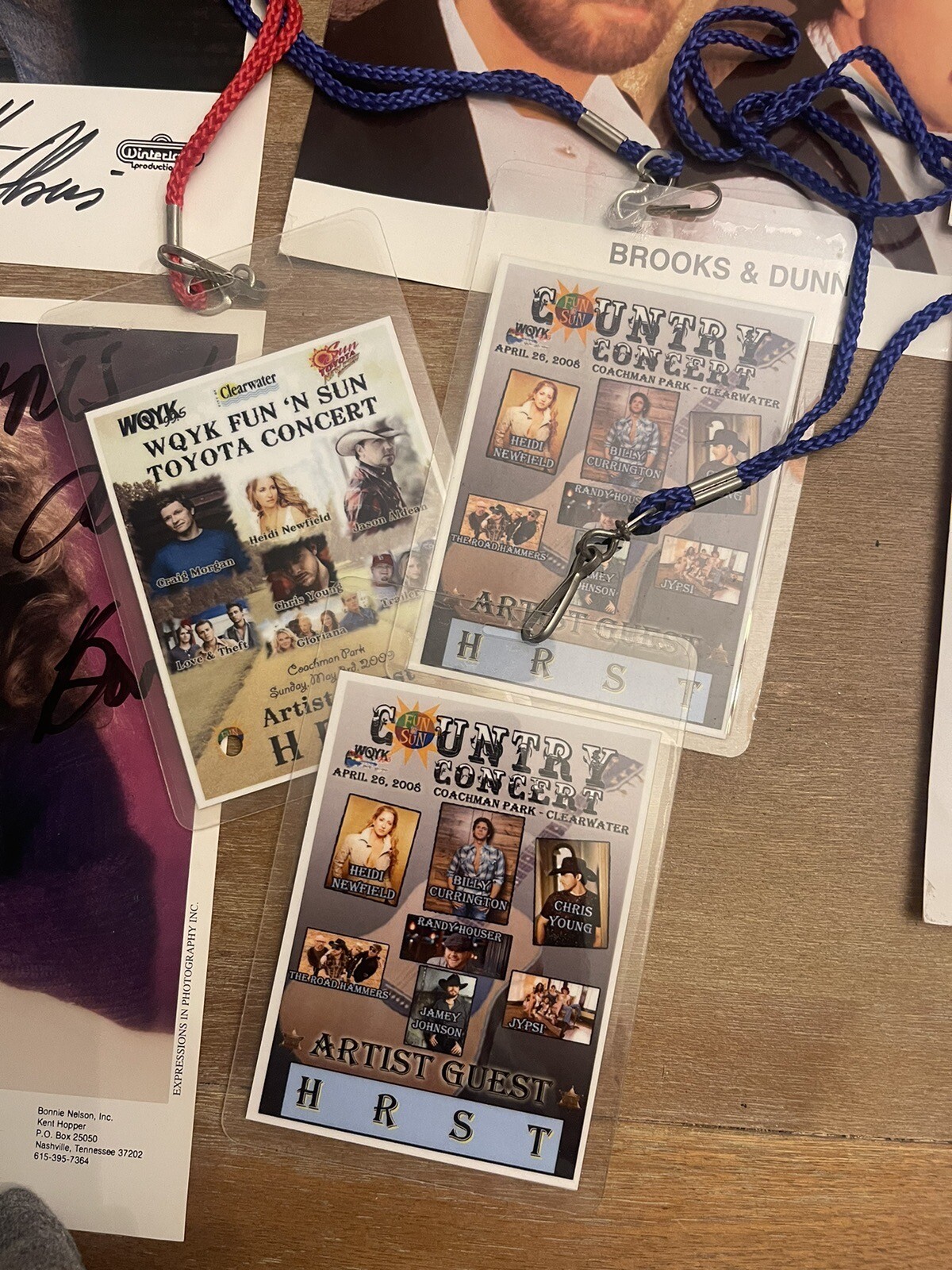 country music memorabilia And Autographs Lot eBay