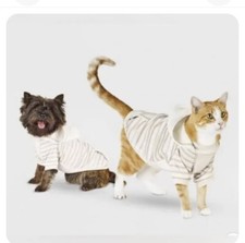 Boots  Barkley Size Small  Up to 20 Lbs. Striped Dog Cat Pet Hoodie Shirt