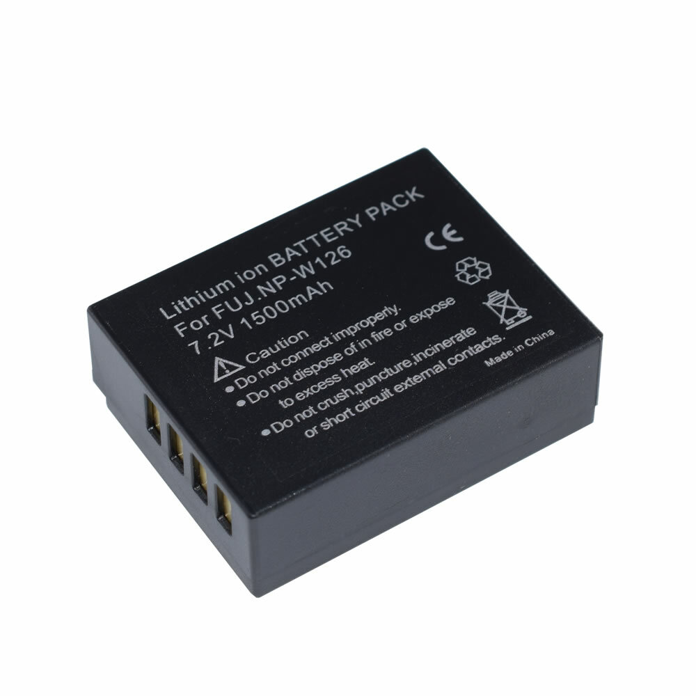 Battery For Fujifilm NP-W126S XT2 Xt3 XE2S xe3 XA2 XA3 XA5 X-A7