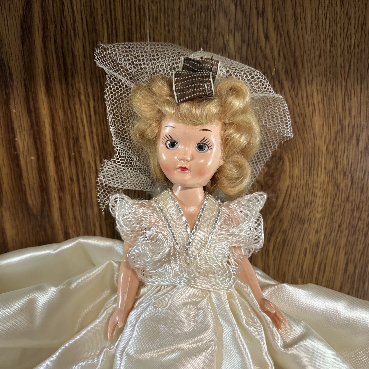 Vintage 1950's Bride Doll Eyes open and shut Rare | eBay