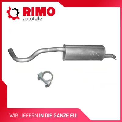 Skoda Rapid 1.2 TSi (ab 2012) Endschalldämpfer Mit Montagesatz Auspuff