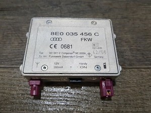 AUDI Q7 3.0 TDi 2006-2008 FREISPRECHEINRICHTUNG TELEFON VERSTÄRKER EINHEIT MODUL 8E0035456C