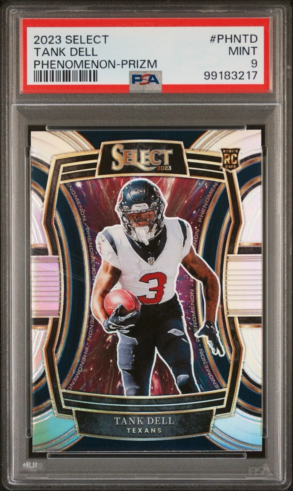 Tank Dell Panini Select Phenomenon #PHNTD Prizm