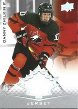 Danny Zhilkin #26 - 2021 Team Canada Juniors - Jersey Relics
