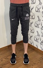 NWOT Women's Nike Ohio State Buckeyes Gym Vintage Capri Pants SzS