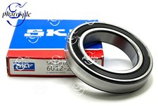 SKF 6012 2RS C3 DEEP GROOVE BALL BEARING, RUBBER SEALED 60x95x18mm