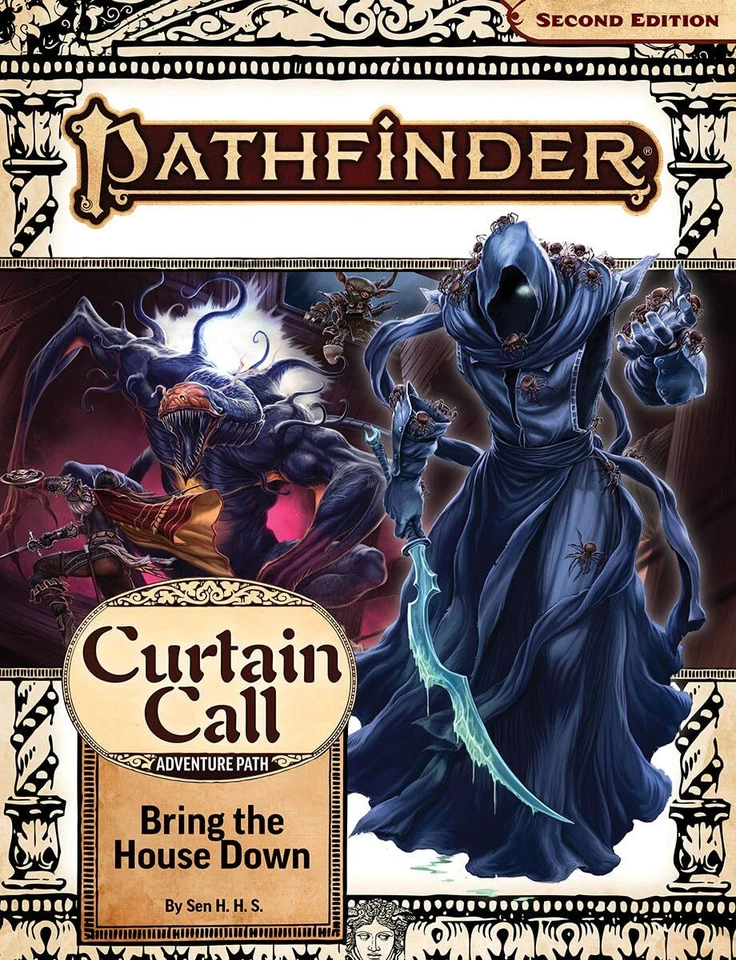 Pathfinder RPG Adventure Path Curtain Call Part 3 Bring the House Down P2 Book