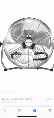 #ad #ad 18 Inch Industrial High Velocity Floor Fan Direct Drive All Metal Construct $140.00