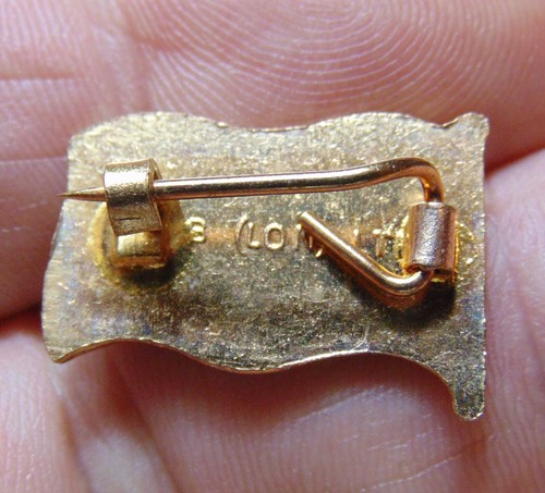 Insignia prendedor de campamento de vacaciones Pontin's Osmington Bay Weymouth Dorset años 60-70 - Imagen 2 de 2