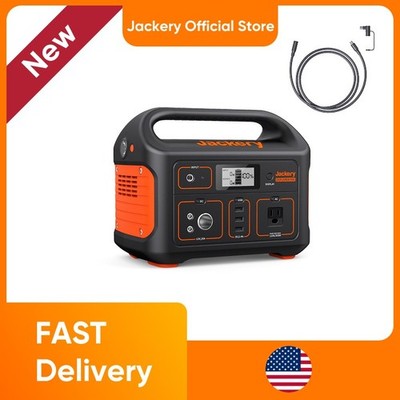 Jackery Explorer 500 Portable Power Station, 517Wh with 5M Extension Cable