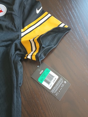 Maglia calcio Troy Polamalu Nike On Field donna XL nuova Pittsburgh Steelers - Foto 4 di 9