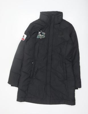 Columbia langer gefütterter Mantel Damen schwarz M Winter Outdoor