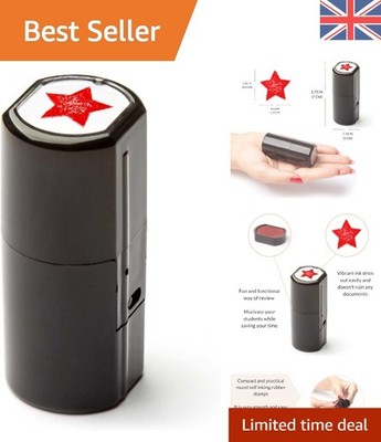 Heller massiver Stern selbstfärbender Stempel für Lehrer - Motivationsbotschaften innen