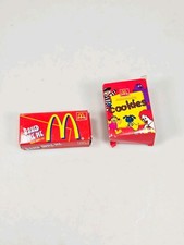 McDonald's Baked Apple Pie Box & Cookies Box Pretend Food