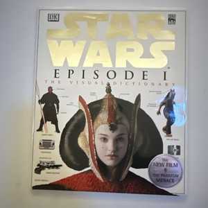 Star Wars Episode 1 The Visual Dictionary Hardcover Lucas Film Book DK 1999