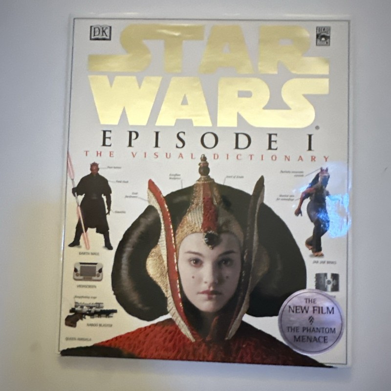 Star Wars Episode 1 The Visual Dictionary Hardcover Lucas Film Book DK 1999