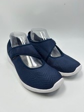 VIONIC SKY SONNET Navy Mary Jane Comfort Walking Sneakers Women's Size 9