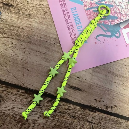 Small Fresh Keychain on The Phone Charm Colorful Keychain Lanyard - Photo 4 sur 19