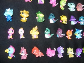 Hatchimals CollEGGtibles Lot of 97 Assorted Mini Figures Bundle