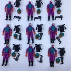 GI Joe 1988 Toxo Viper  COMPLETED FIGURE FODDER  LOT (AS PICTURED)