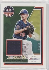 2022 Panini USA Baseball Stars & Stripes Materials Gold /99 Kruz Schoolcraft 2u6