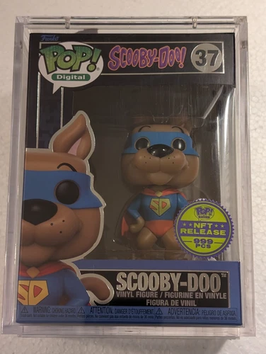 Funko Pop! Digital: Scooby-Doo Super Scooby #37 LE 999 pcs Great cond popshield